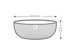 jazz bowl 28cm cream yellow